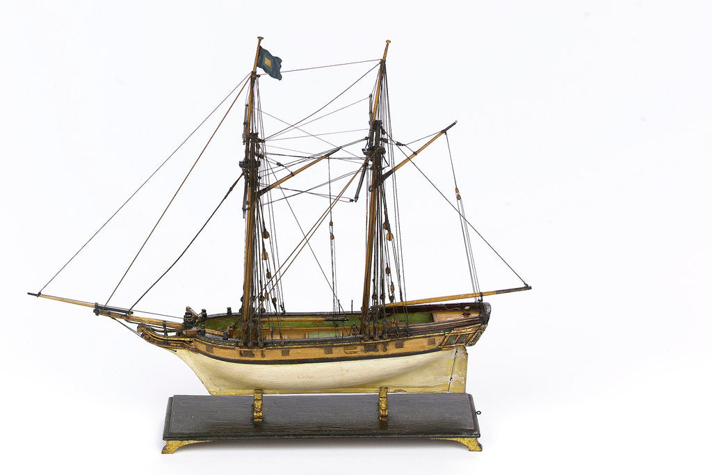 Detail of Cargo Schooner by unknown