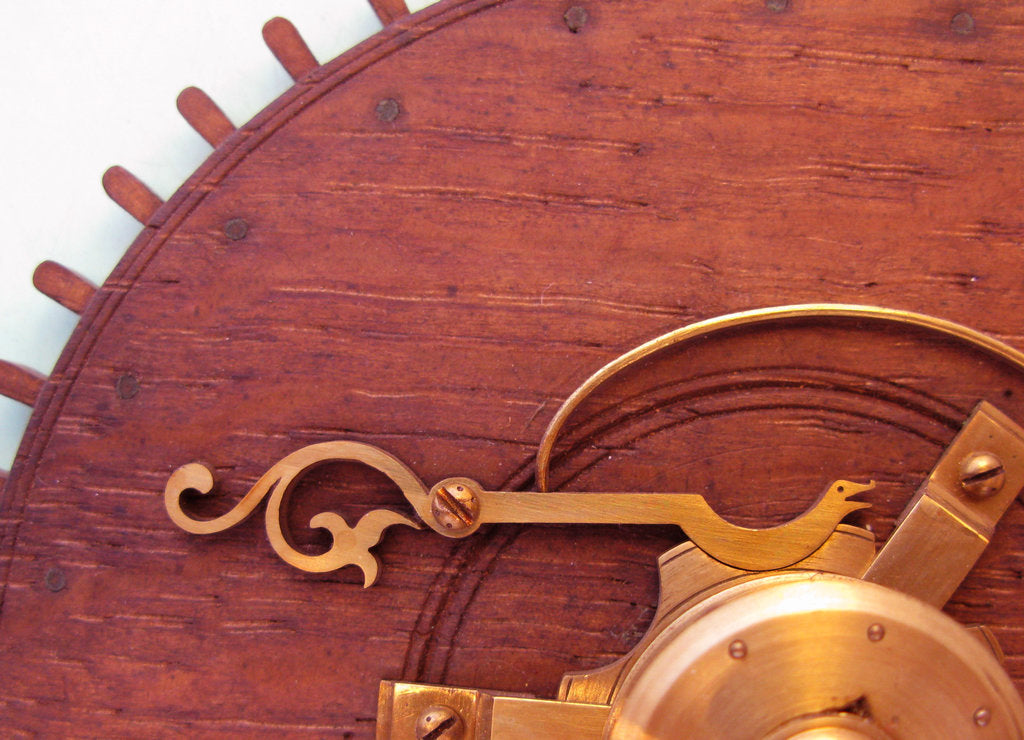 Detail of Harrison's marine timekeeper 'H1' by John Harrison