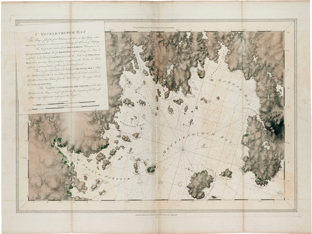 Detail of Mecklenburg Bay by J.F.W. Des Barres