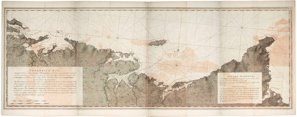 Detail of Part of the north coast of Nova Scotia by J.F.W. Des Barres