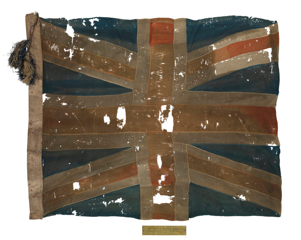 Detail of Union flag by unknown