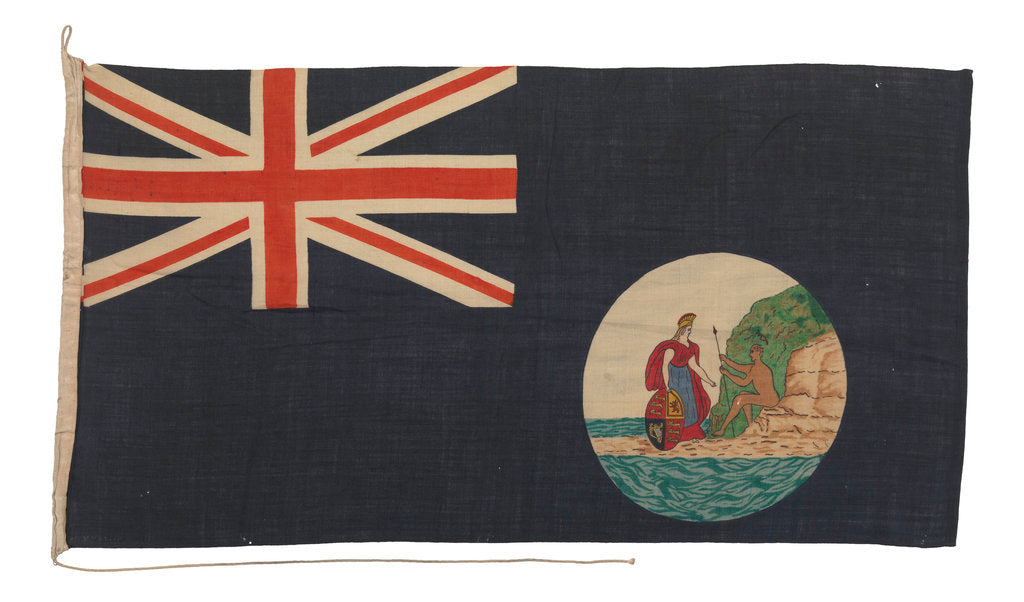 Detail of Blue Ensign of South Australia by unknown