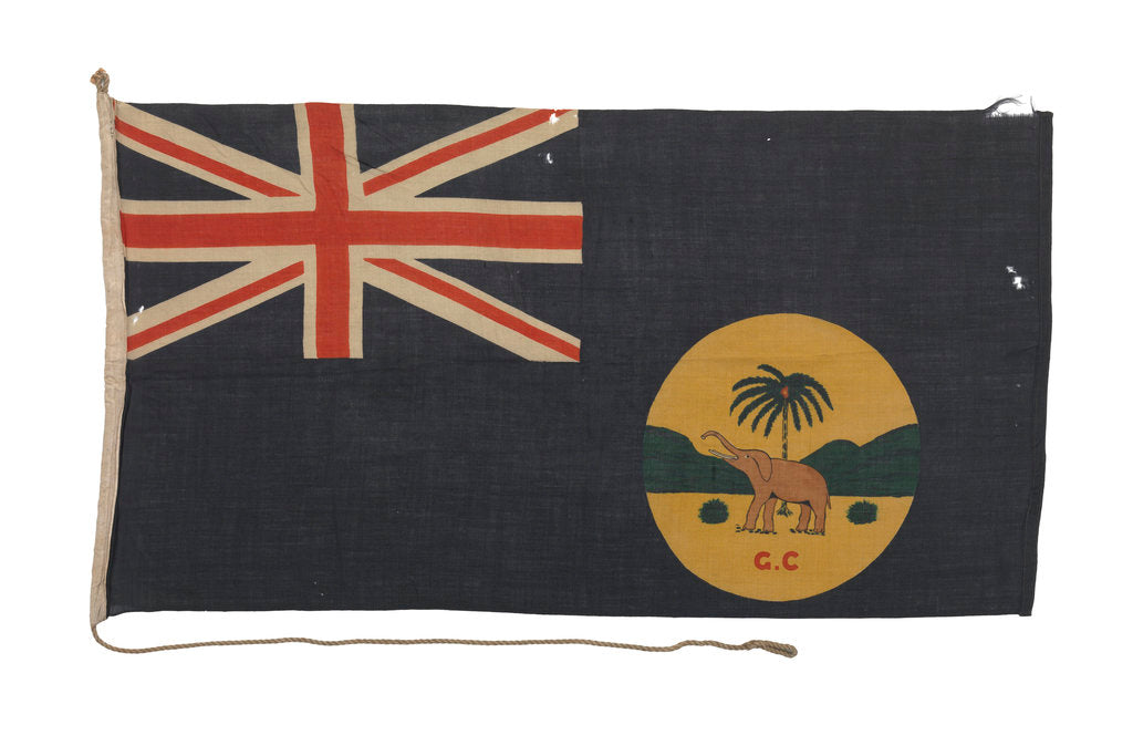 Detail of Blue Ensign of the Gold Coast by unknown
