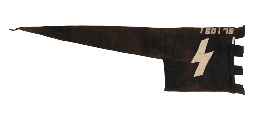 Detail of Hitler Youth pennant by unknown