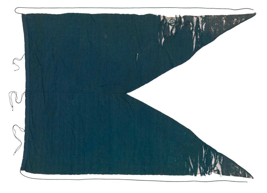 Detail of Broad pennant by unknown