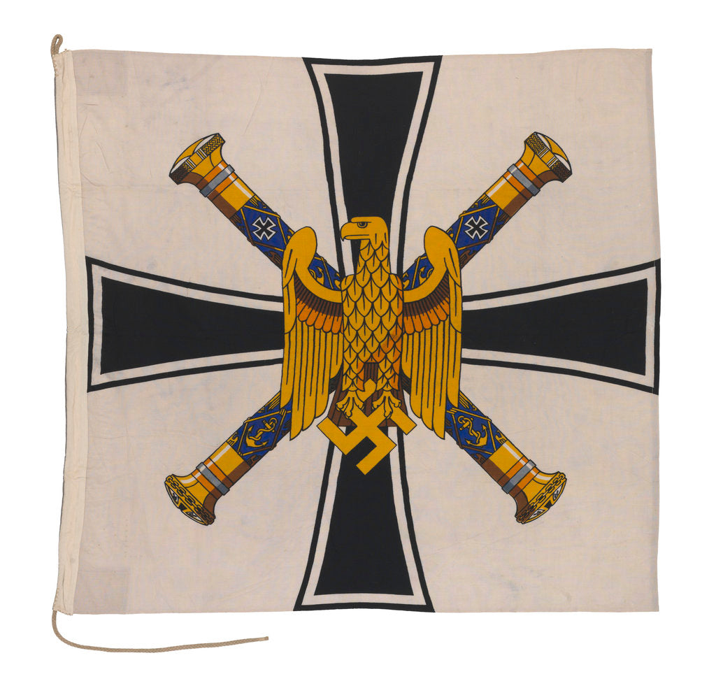 Detail of Command flag, Admiral of the Fleet, Nazi Germany (1943-1945) by unknown