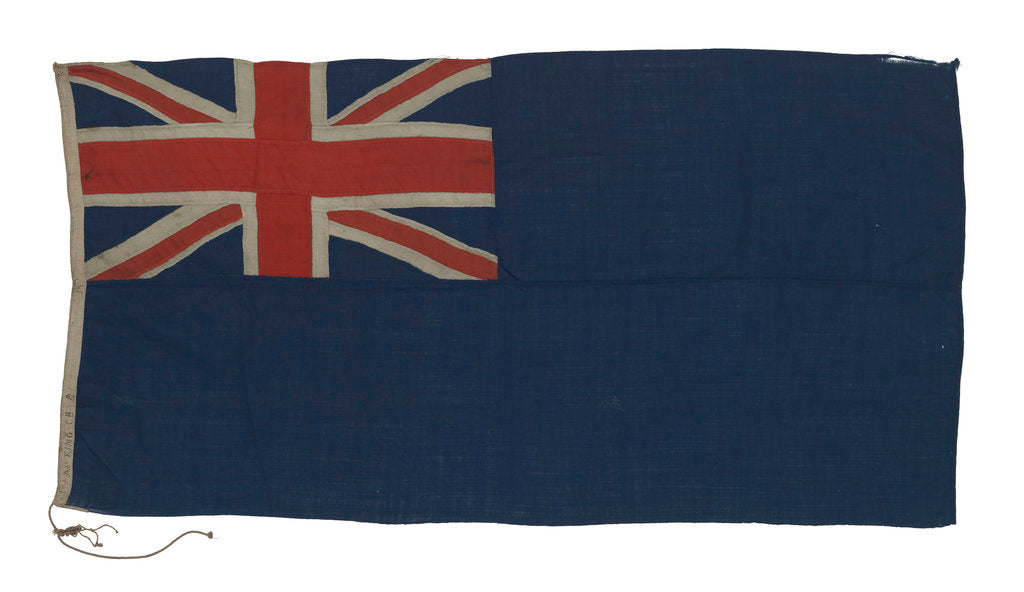 Detail of Blue Ensign by unknown
