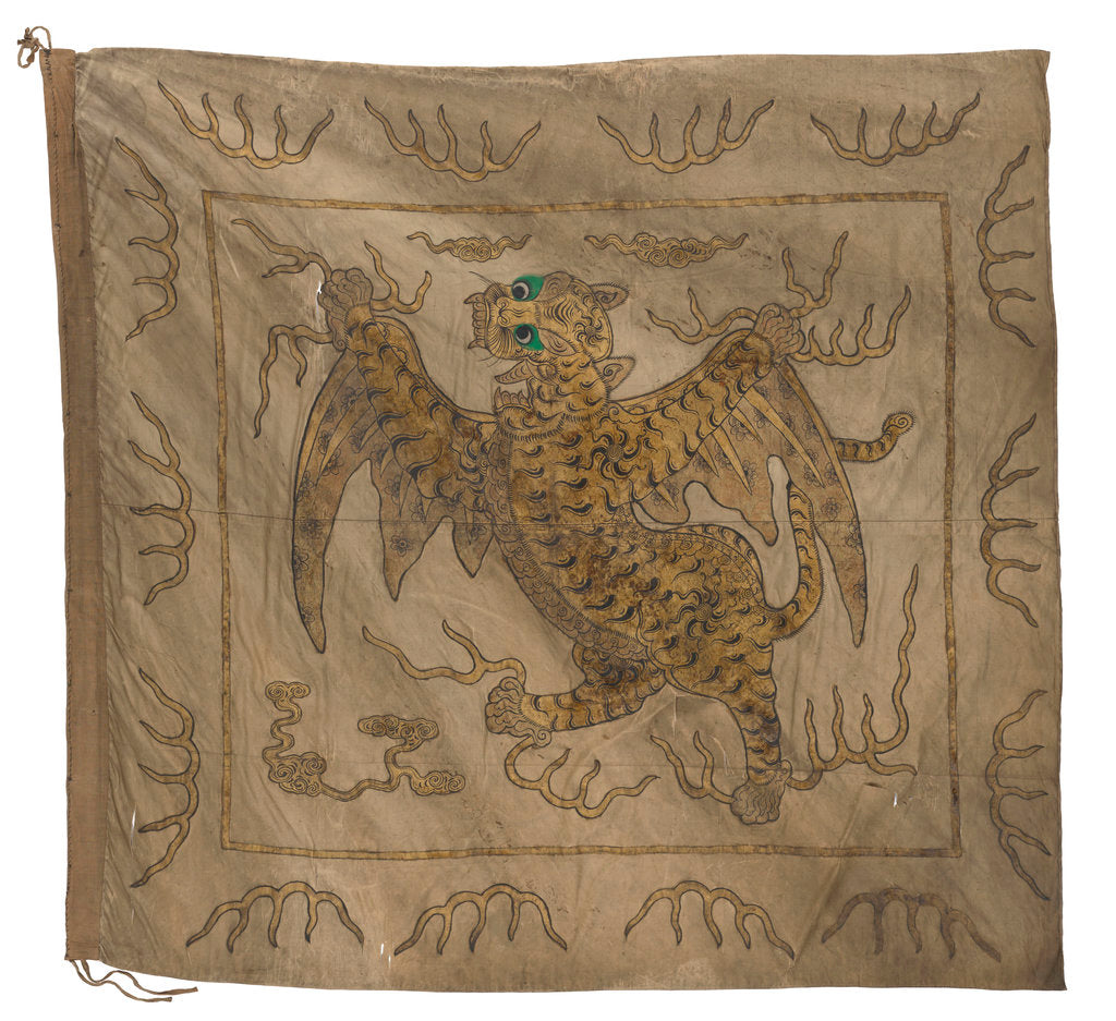 Detail of Chinese flag by unknown