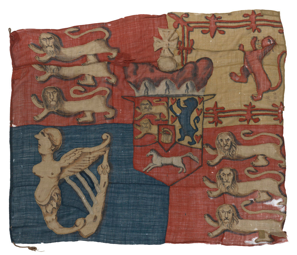Detail of Royal Standard (1801-1816) by unknown