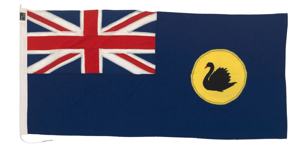 Detail of State flag of Western Australia by Tudalux