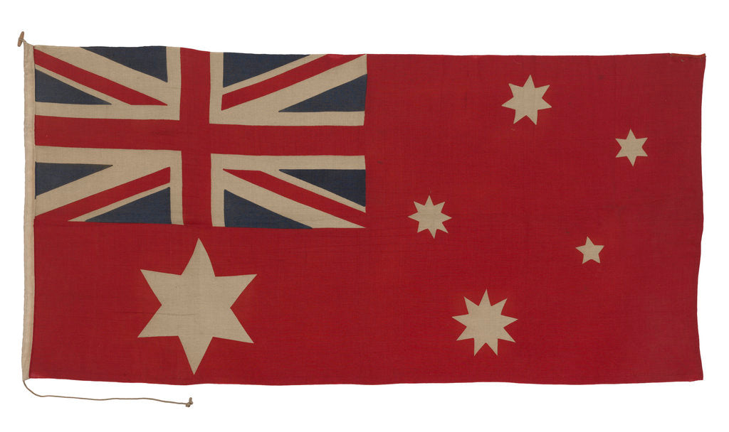 Detail of Australian Merchant ensign (1901 pattern) by unknown