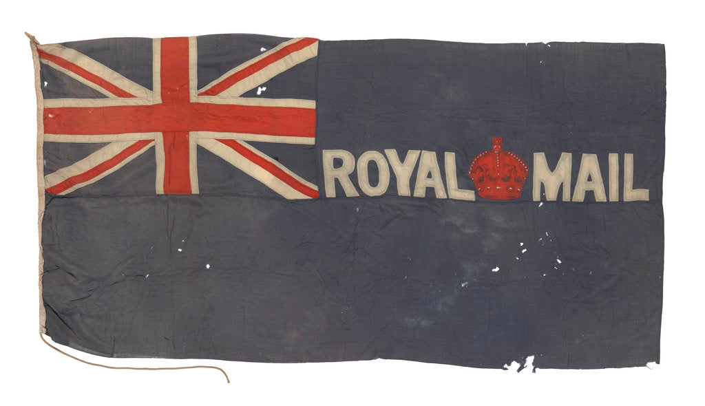 Detail of Royal Mail Blue Ensign by unknown