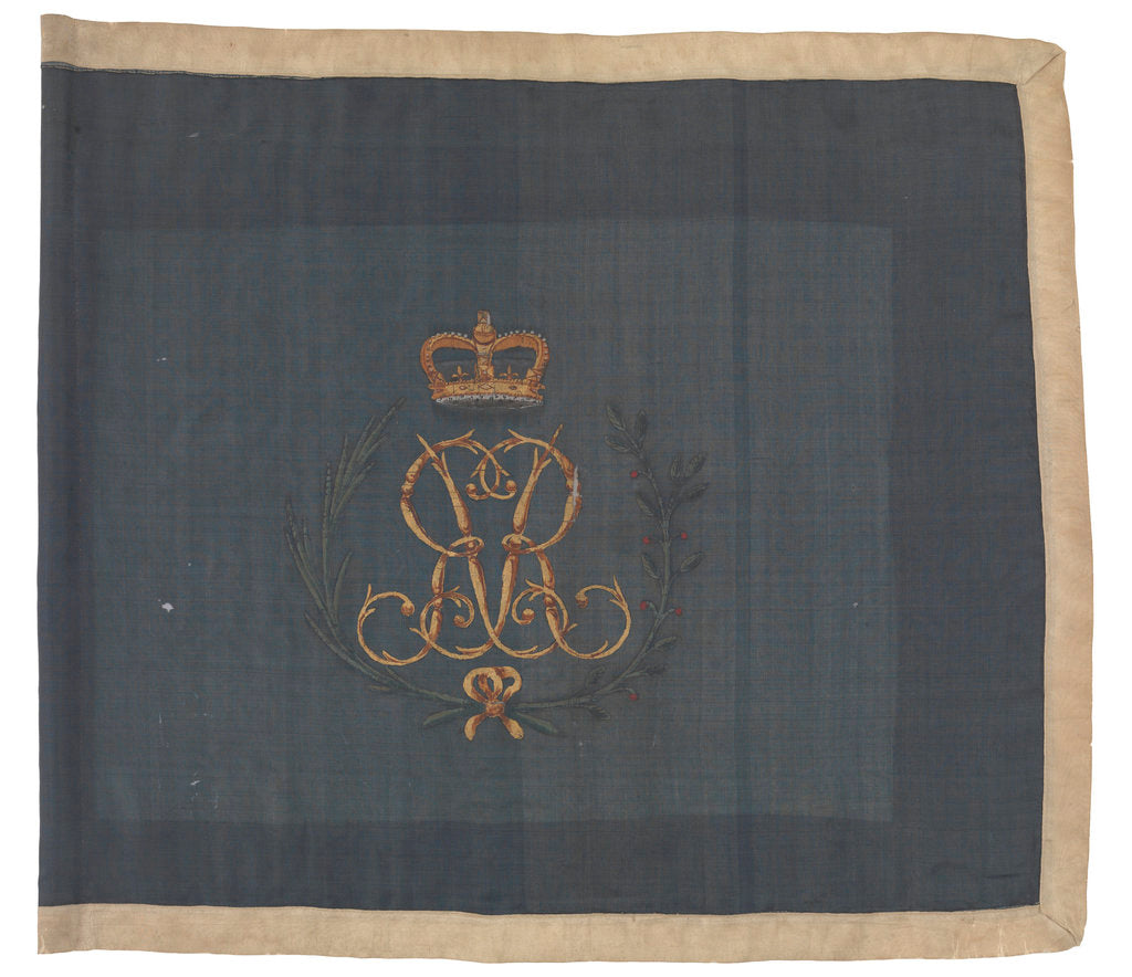 Detail of Colour of the Royal Dockyard Battalion by unknown