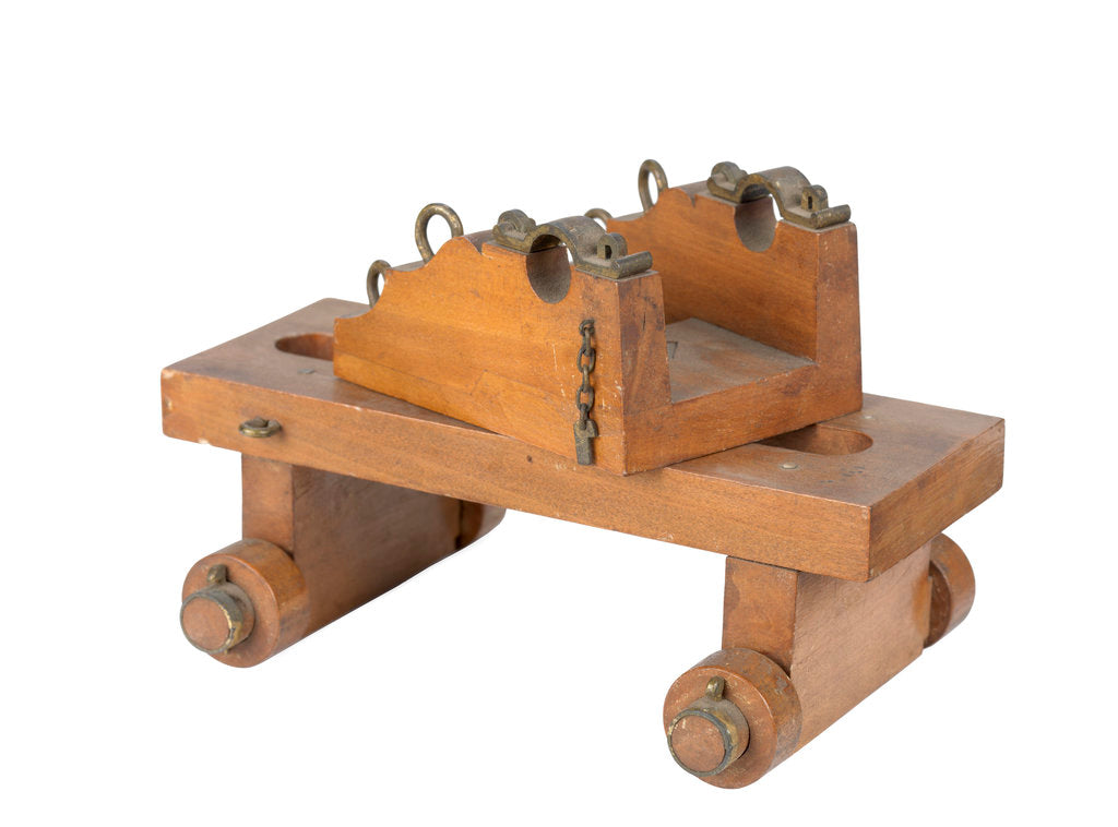 Detail of Ordnance model by unknown