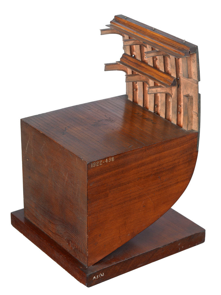 Detail of Sectional model by unknown
