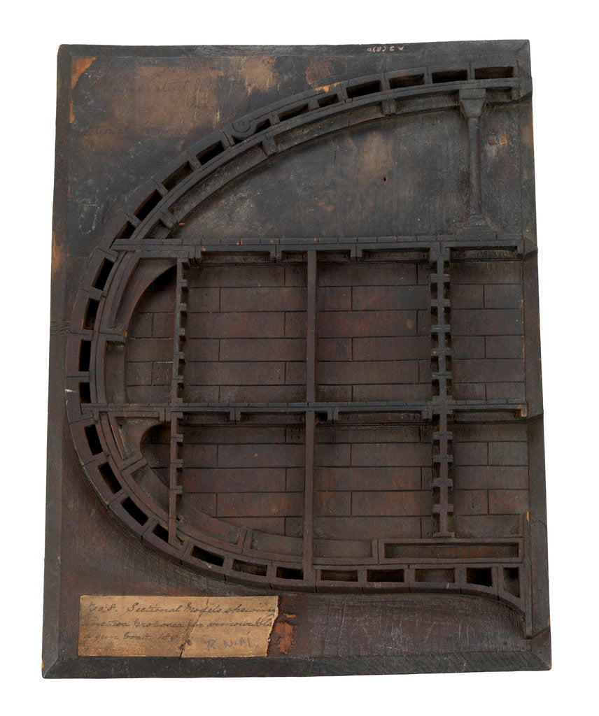 Detail of Sectional model by unknown