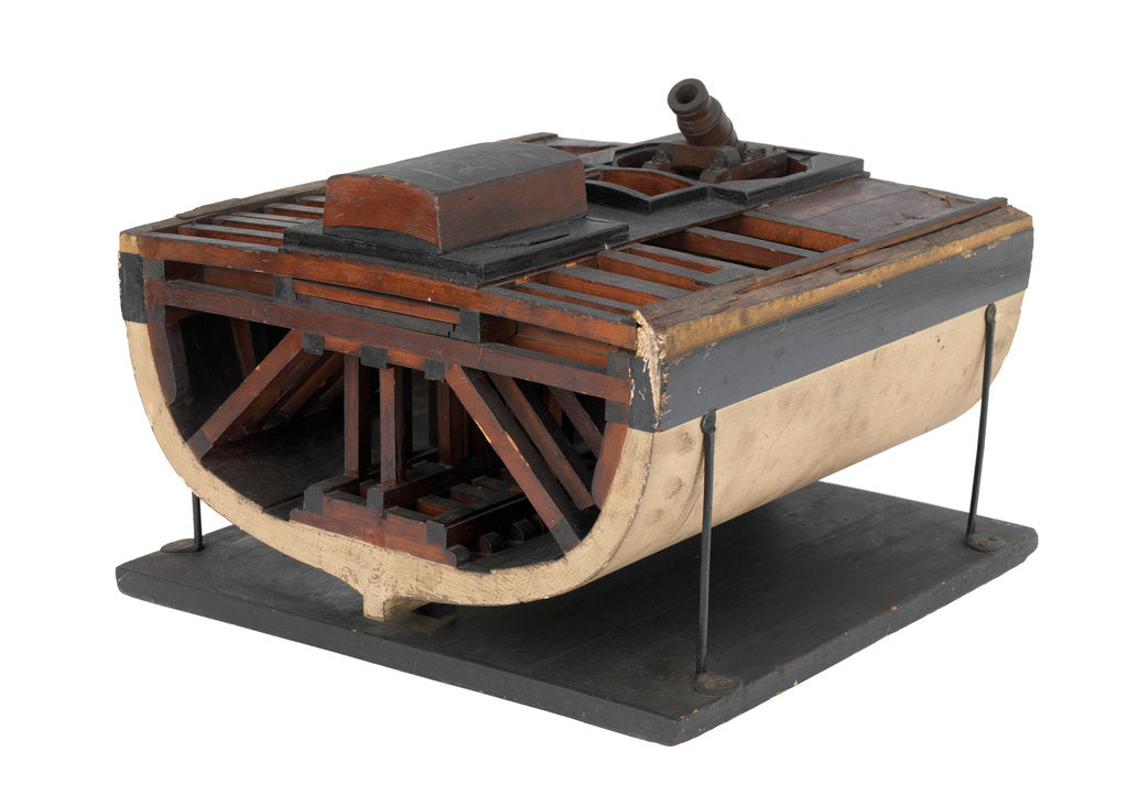 Detail of Sectional model by unknown
