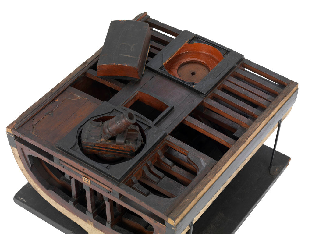Detail of Sectional model by unknown