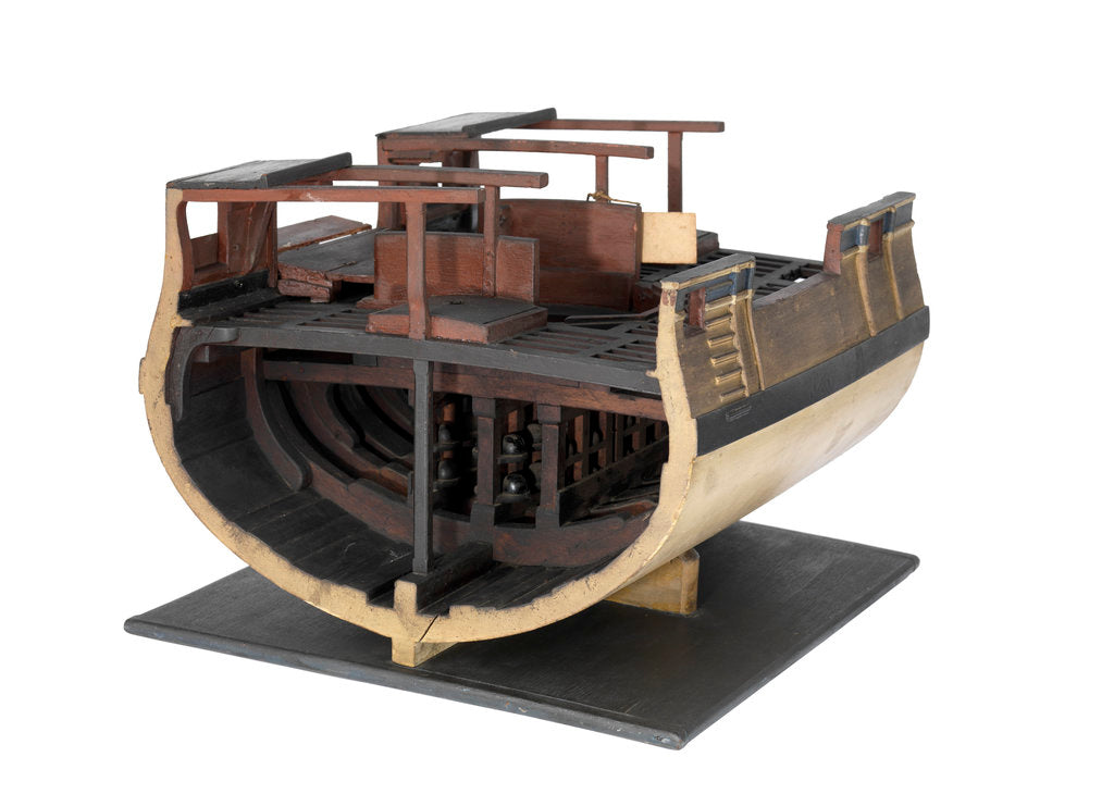 Detail of Sectional model by unknown