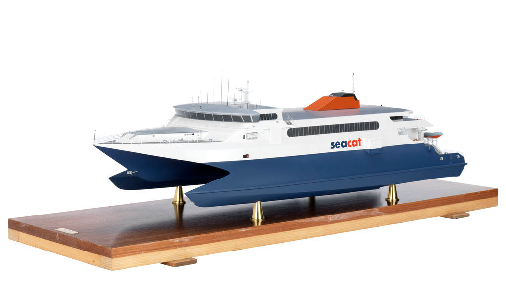 Detail of Hoverspeed Great Britain; Passenger/cargo vessel by Scale Model International