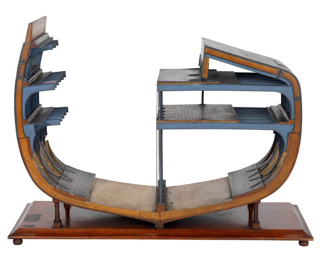Detail of Sectional model by unknown