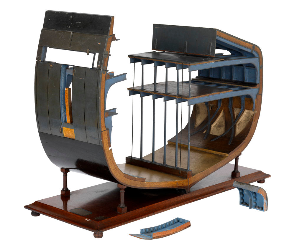 Detail of Sectional model by unknown