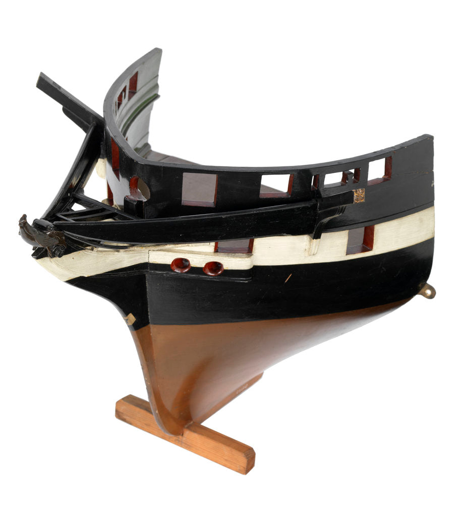 Detail of HMS 'Alarm' (1845) by unknown