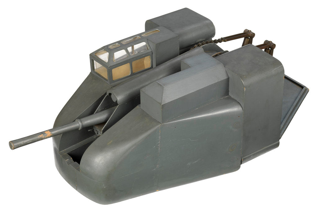 Detail of Ordnance model by unknown