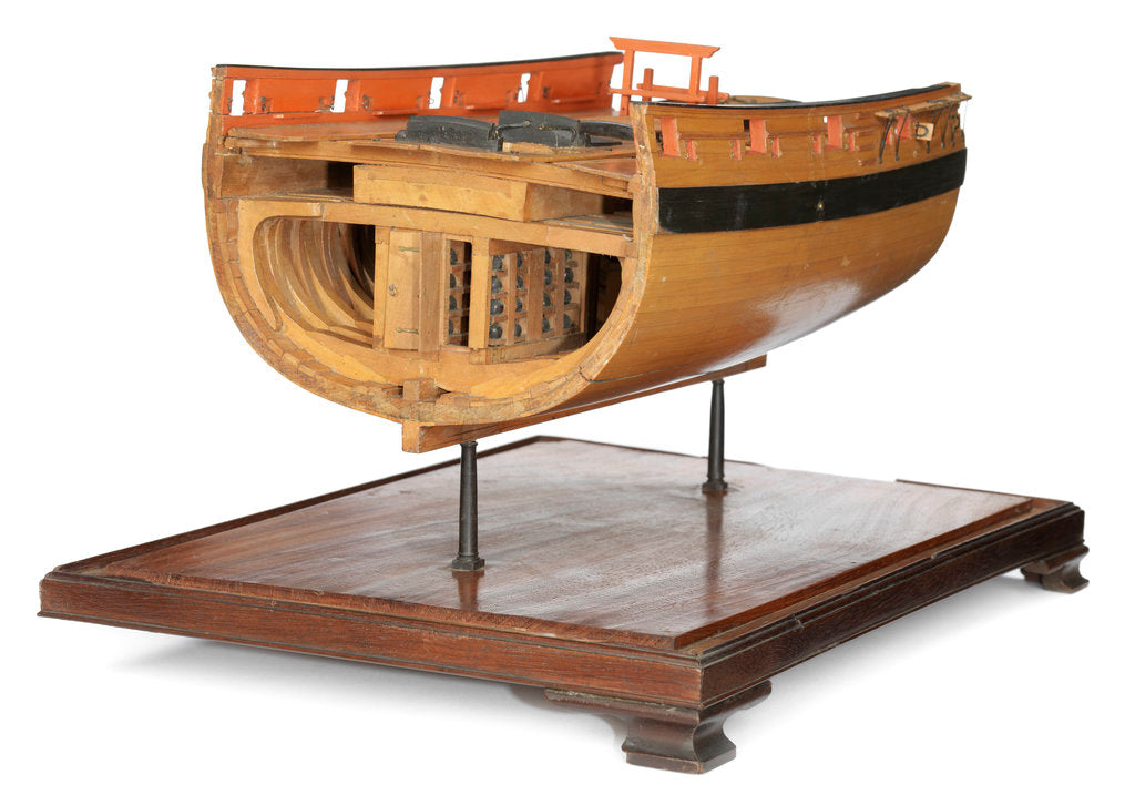 Detail of Sectional model by unknown