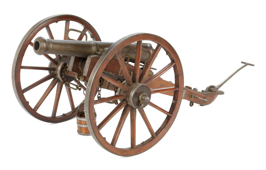 Detail of Ordnance model by unknown
