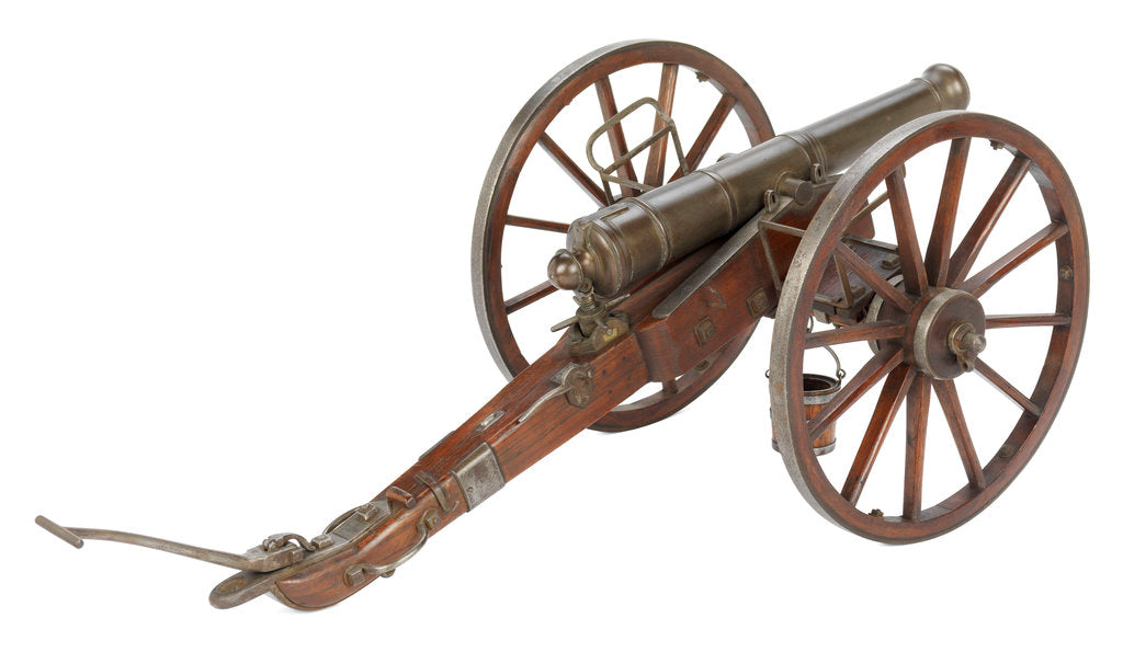 Detail of Ordnance model by unknown