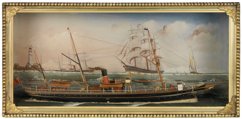 Detail of Passenger ship 'St Botolph', about 1880 by unknown