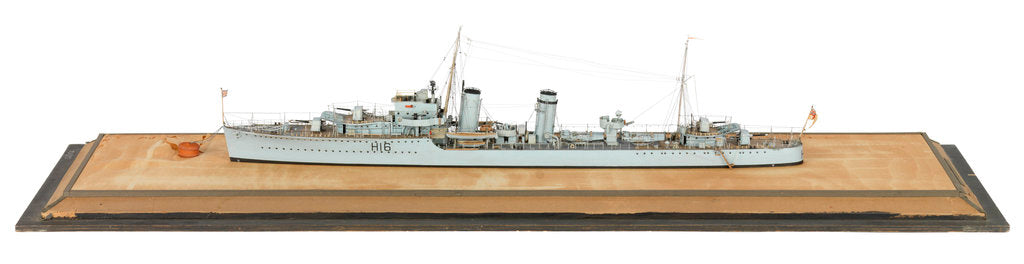 Detail of HMS 'Daring' (Br, 1932) by Norman A. Ough