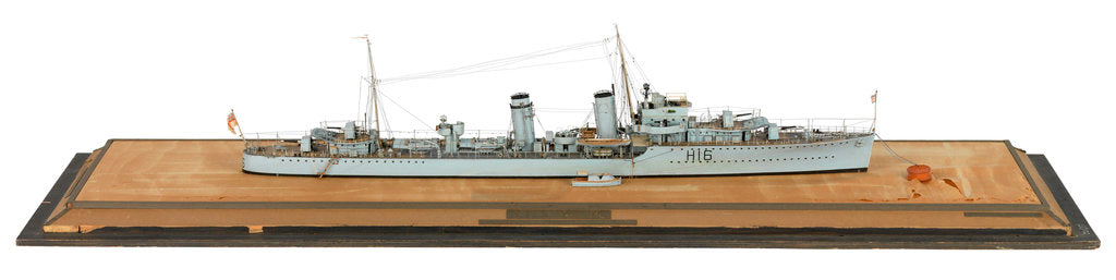 Detail of HMS 'Daring' (Br, 1932) by Norman A. Ough