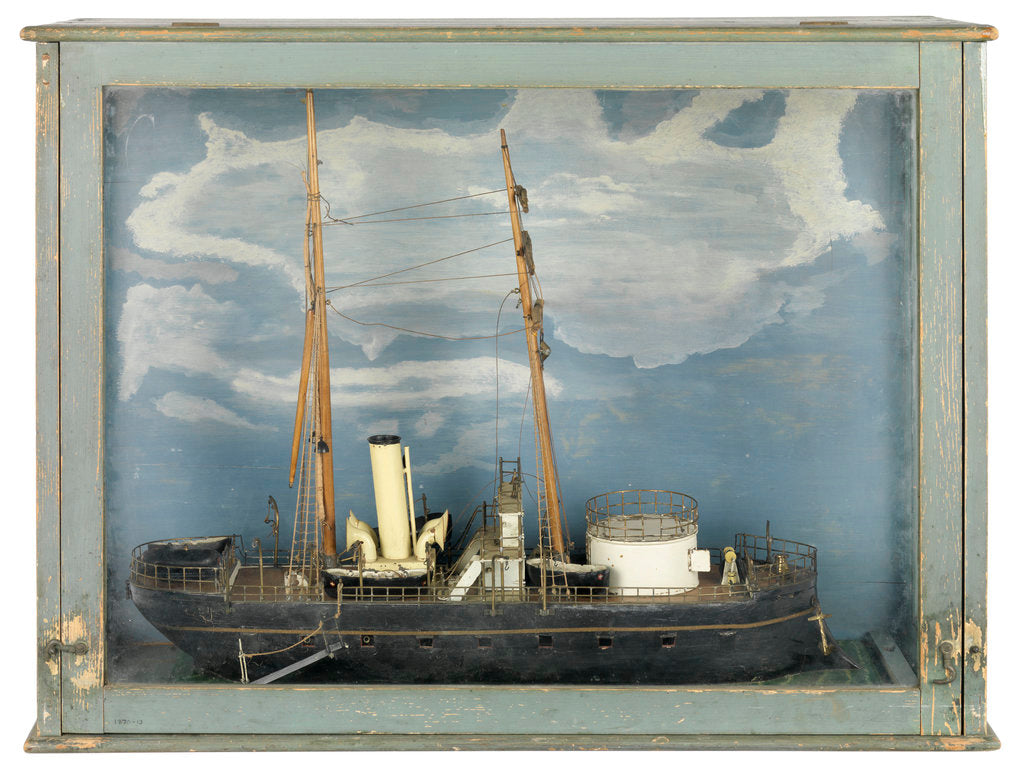 Detail of Toy waterline model by unknown