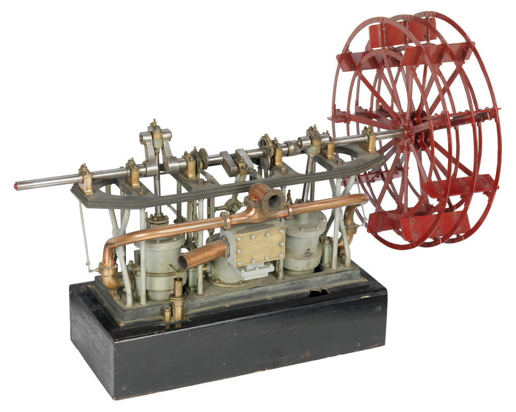 Detail of Engine model by unknown