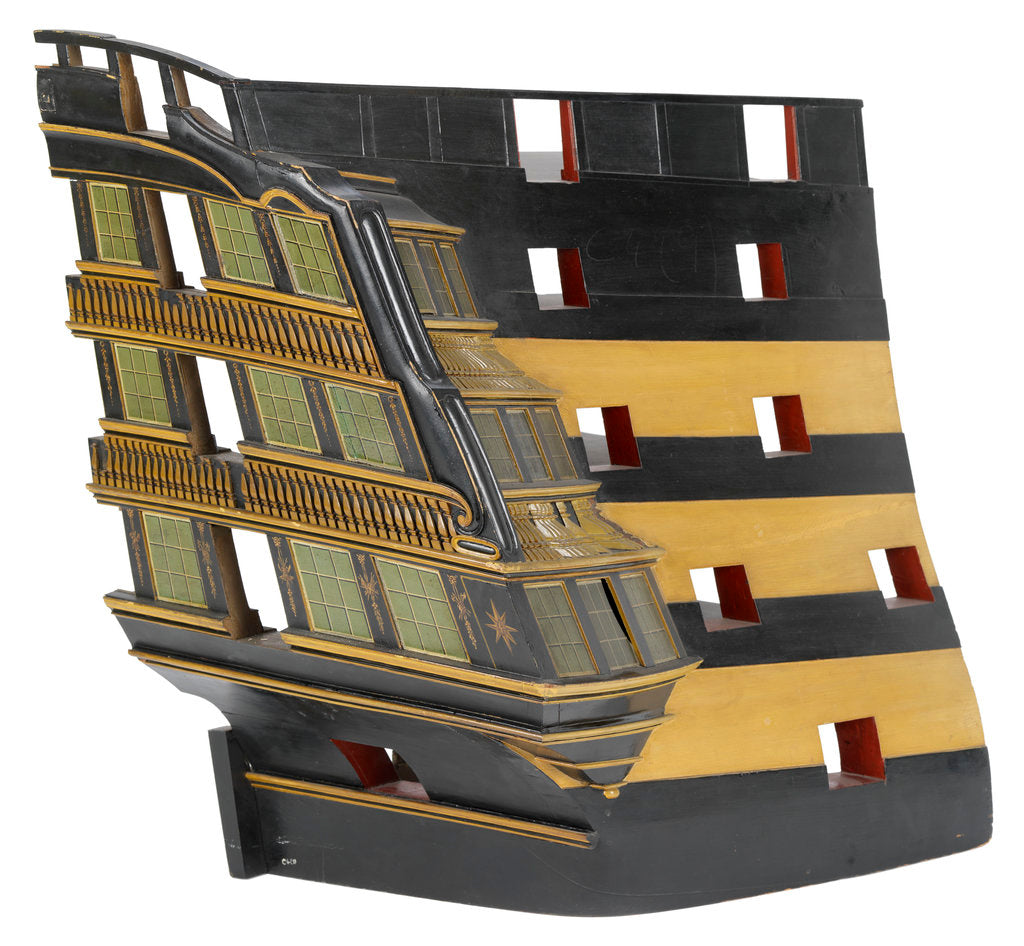 Detail of HMS 'Boyne' (1810) by unknown