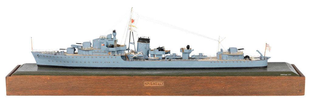 Detail of HMS 'Kelly' (1938) by H. M. W.