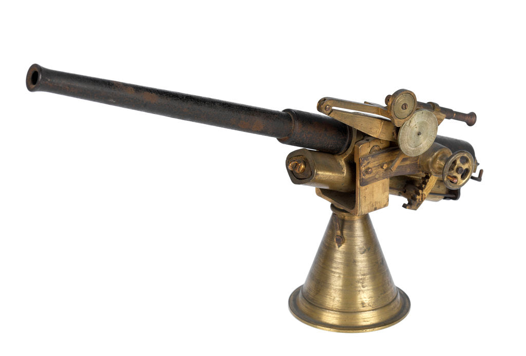 Detail of Ordnance model by unknown
