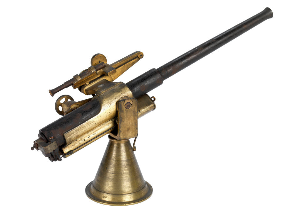 Detail of Ordnance model by unknown