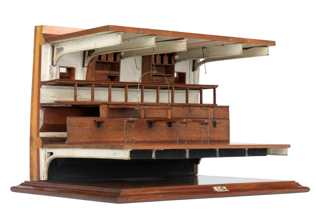 Detail of Accommodation model by unknown