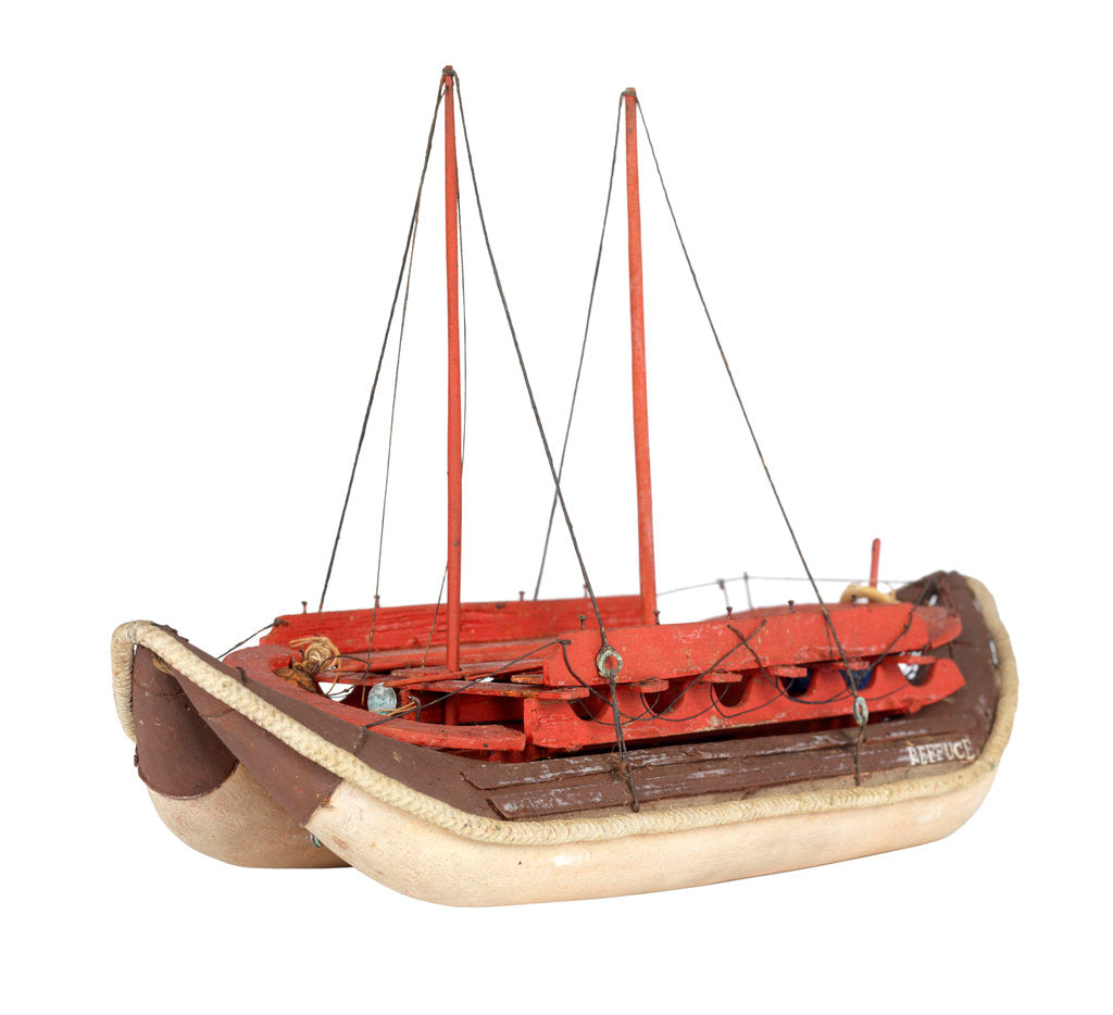 Detail of Tubular lifeboat 'Noddea' and 'Refuge' by unknown