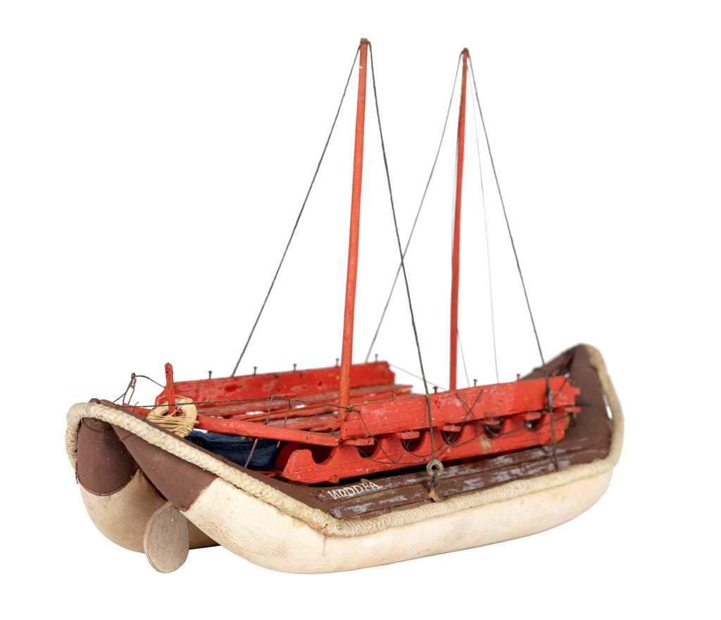 Detail of Tubular lifeboat 'Noddea' and 'Refuge' by unknown