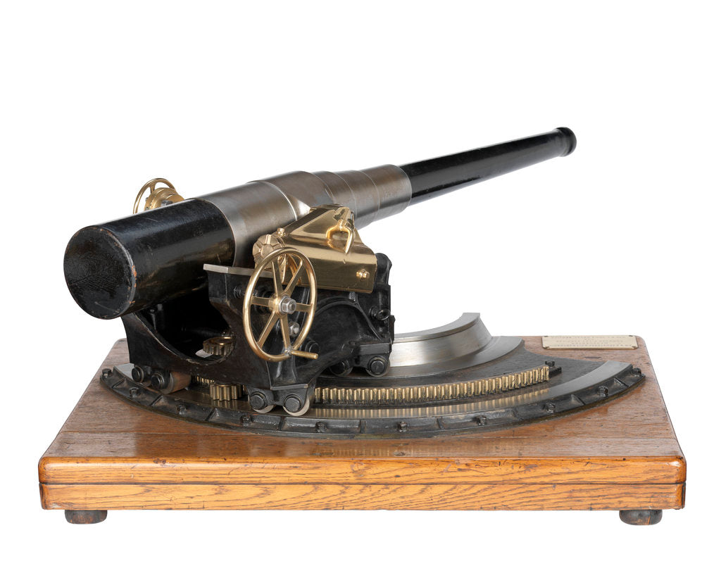 Detail of Ordnance model by Sir W. G. Armstrong Whitworth & Co. Ltd