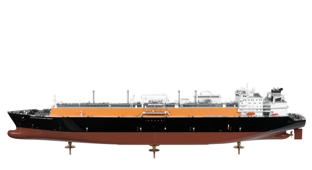 Detail of LNG Carrier Methane 'Heather Sally' by KOSMO