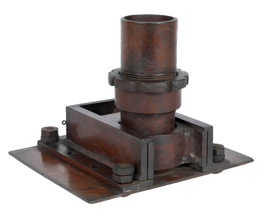 Detail of Ordnance model by unknown