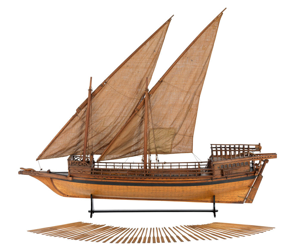 Detail of Fighting vessel by unknown