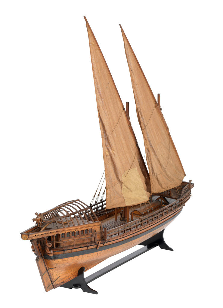 Detail of Fighting vessel by unknown