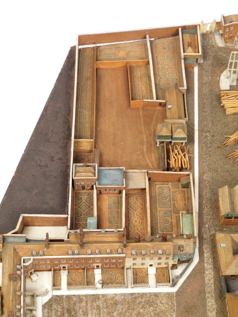 Detail of Royal Dockyard at Deptford by Thomas Roberts
