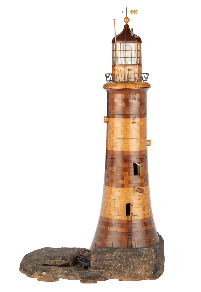 Detail of Eddystone Lighthouse by George Knott